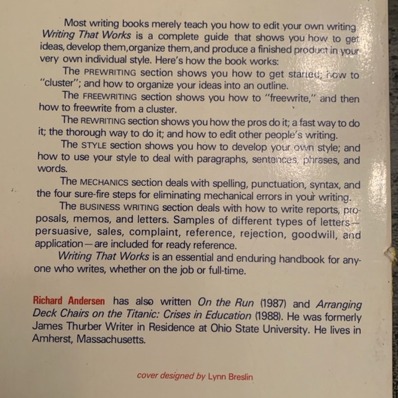 Writing That Works, Inspire Greatness, The Lessons of Experience Book Bundle - Picture 2 of 4